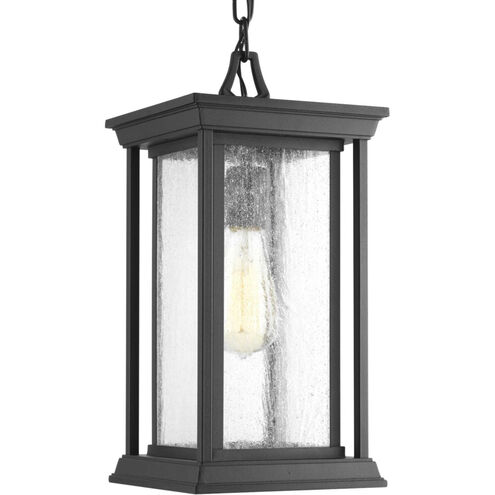 Endicott 1 Light 7 inch Textured Black Outdoor Hanging Lantern