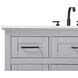 Remington 48 X 35 inch Grey Bathroom Vanity Cabinet