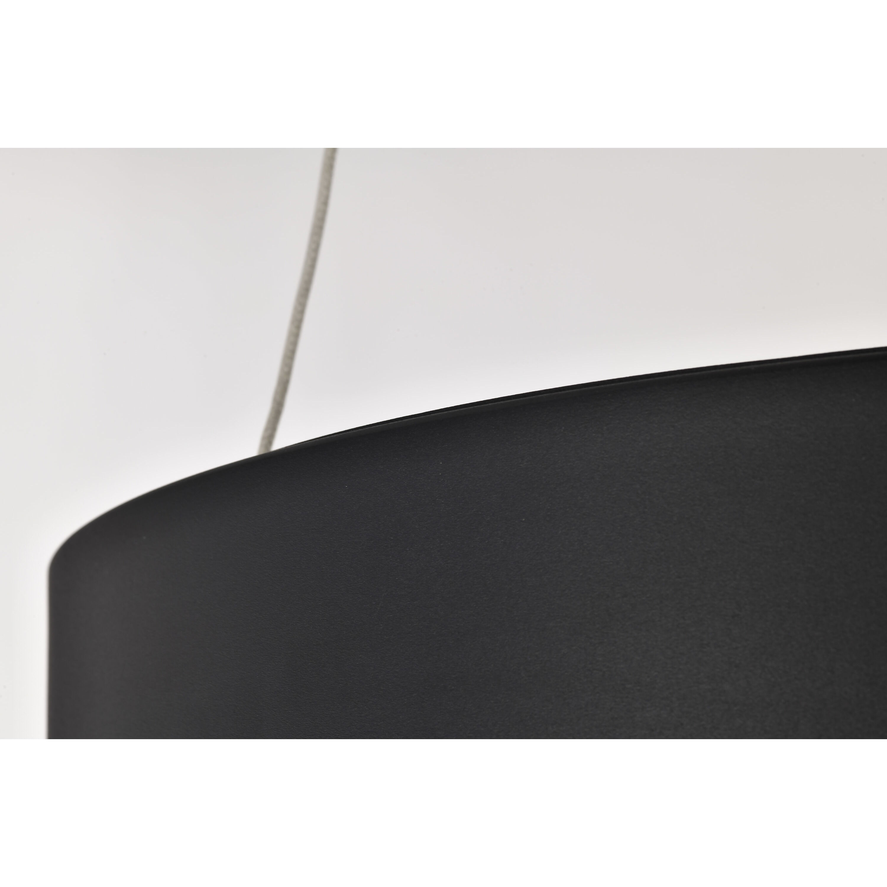 Orbit LED 17.75 inch Black Pendant Ceiling Light