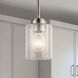 Winslow 1 Light 4.25 inch Brushed Nickel Mini Pendant Ceiling Light