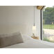 Veo 1 Light 6.42 inch Bronze Interior Pendant Light Ceiling Light