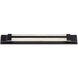 Aberdeen LED 28 inch Black Bath Vanity & Wall Light, Beyond