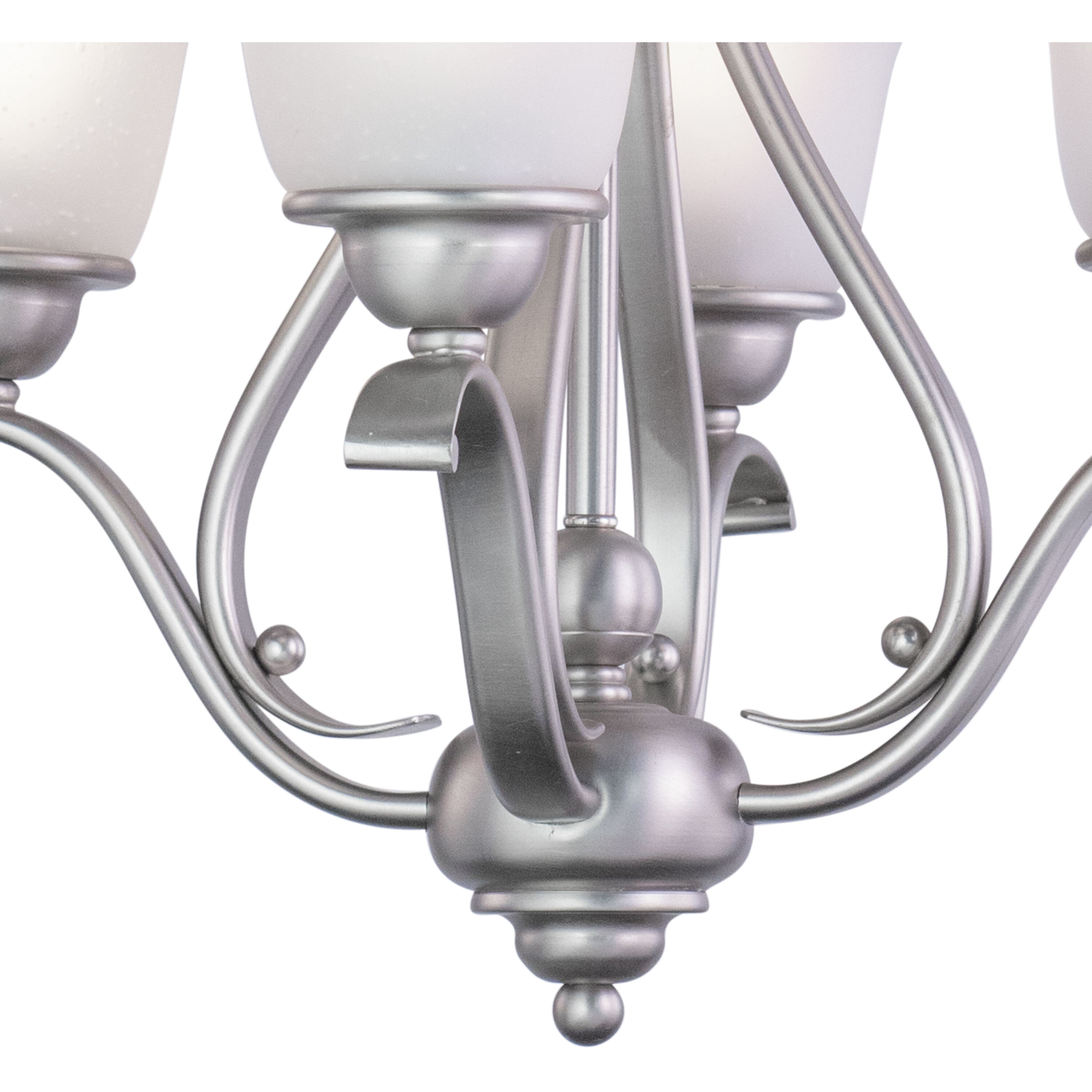 Monrovia LED 18.5 inch Brushed Nickel Mini Chandelier Ceiling Light