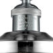 Franklin Restoration Large Oxford LED 12 inch Polished Chrome Semi-Flush Mount Ceiling Light, Franklin Restoration