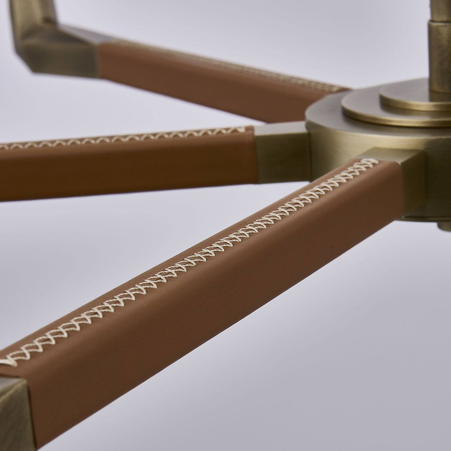 Misto 36 inch Satin Brass Pendant Ceiling Light