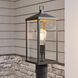 Cantley 1 Light 18.25 inch Matte Black Outdoor Post Mount Lantern Light