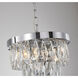 Canada 3 Light 11.8 inch Chrome Chandelier Ceiling Light