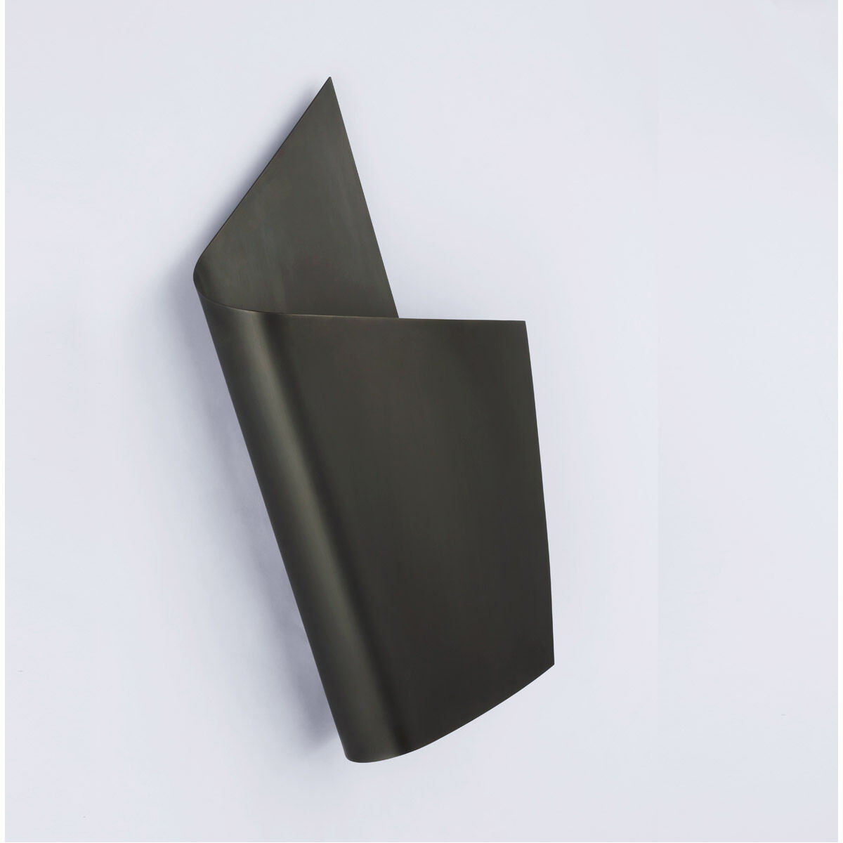 Kelly Wearstler Piel LED 11.75 inch Bronze Right Wrapped Sconce Wall Light