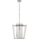 Ian K. Fowler Presidio 1 Light 18 inch Polished Nickel Lantern Pendant Ceiling Light, Small