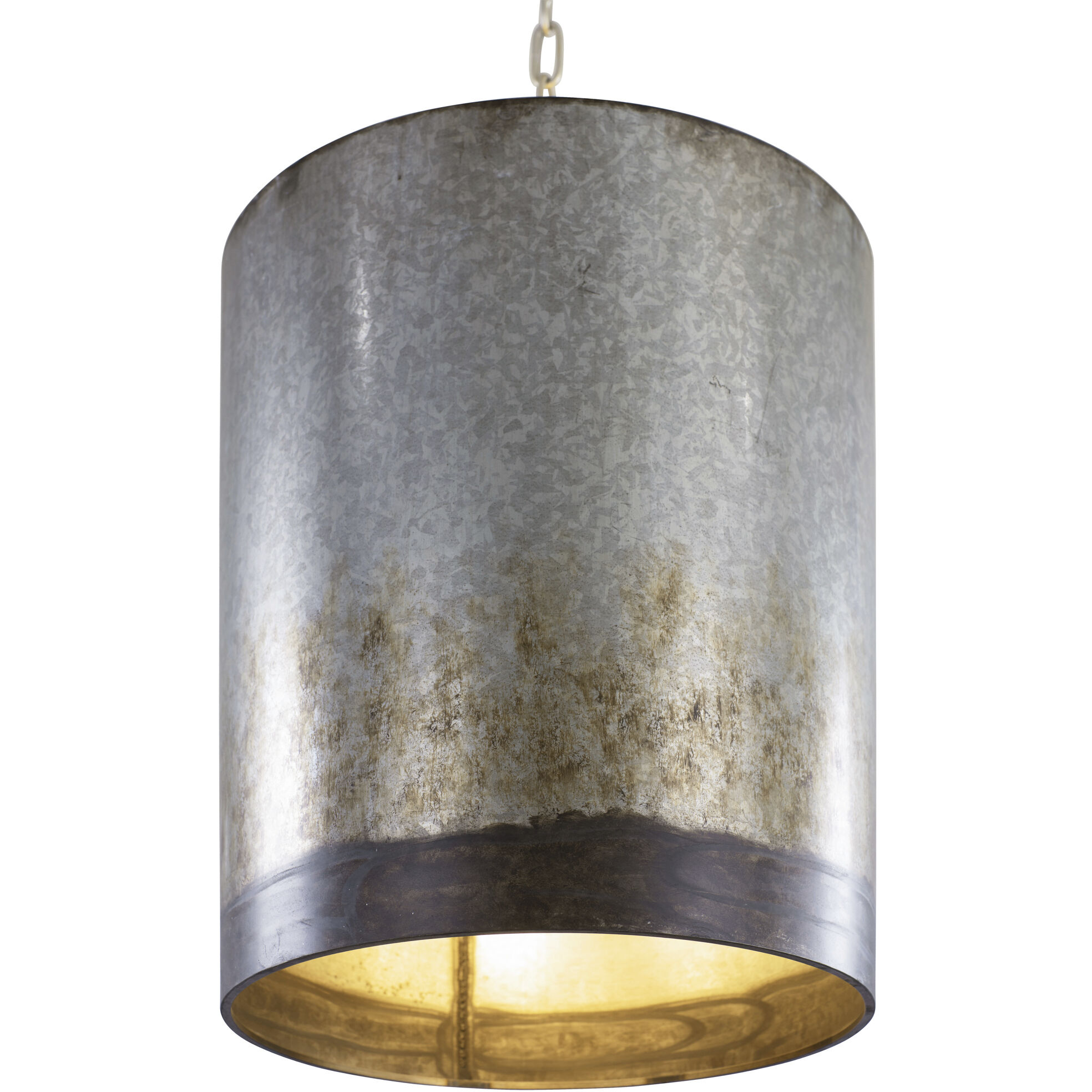 Cannery 3 Light 16 inch Ombre Galvanized Pendant Ceiling Light