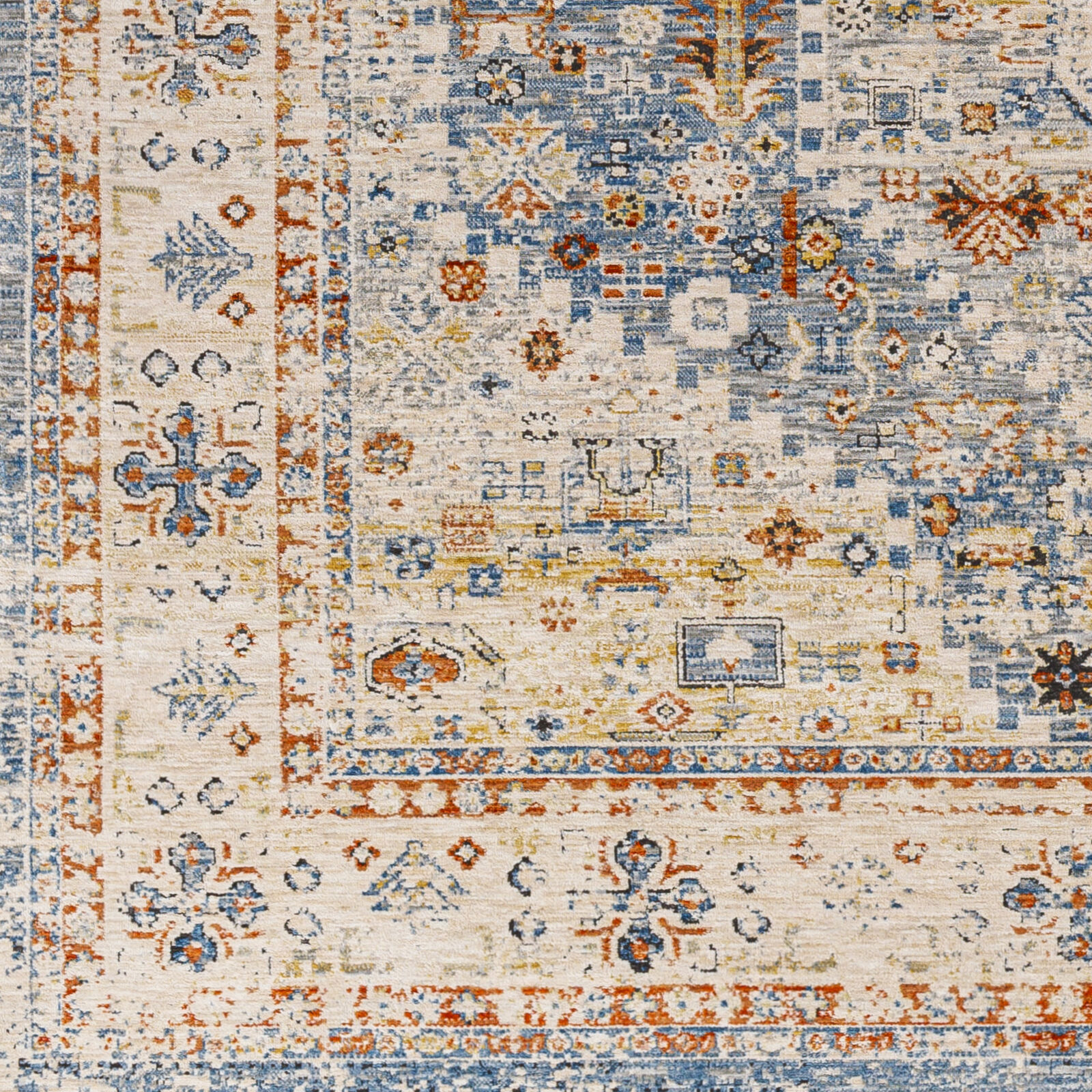 Chicago 120 X 94 inch Light Grey Rug, Rectangle