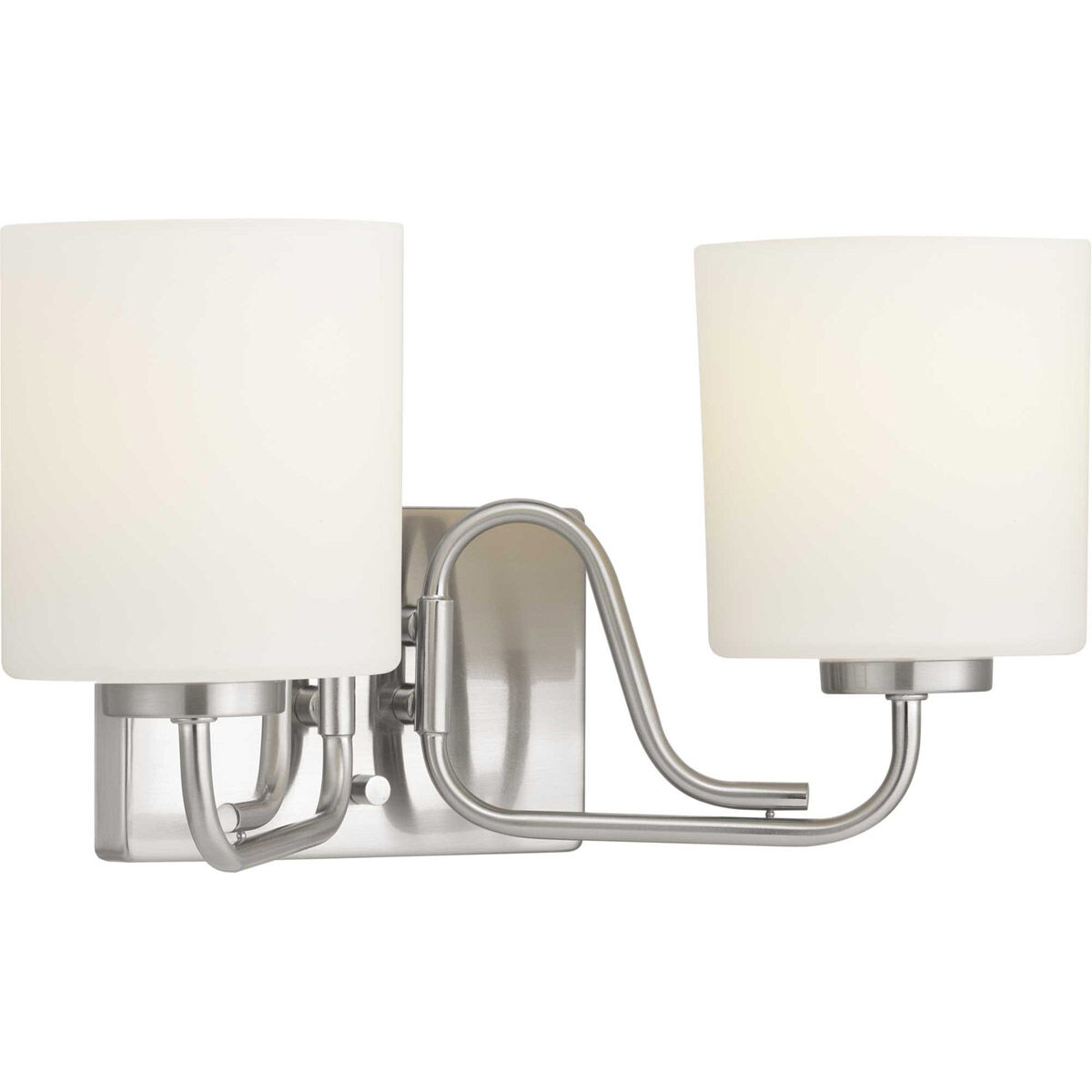 Tobin 2 Light 15.25 inch Brushed Nickel Bath Vanity Wall Light