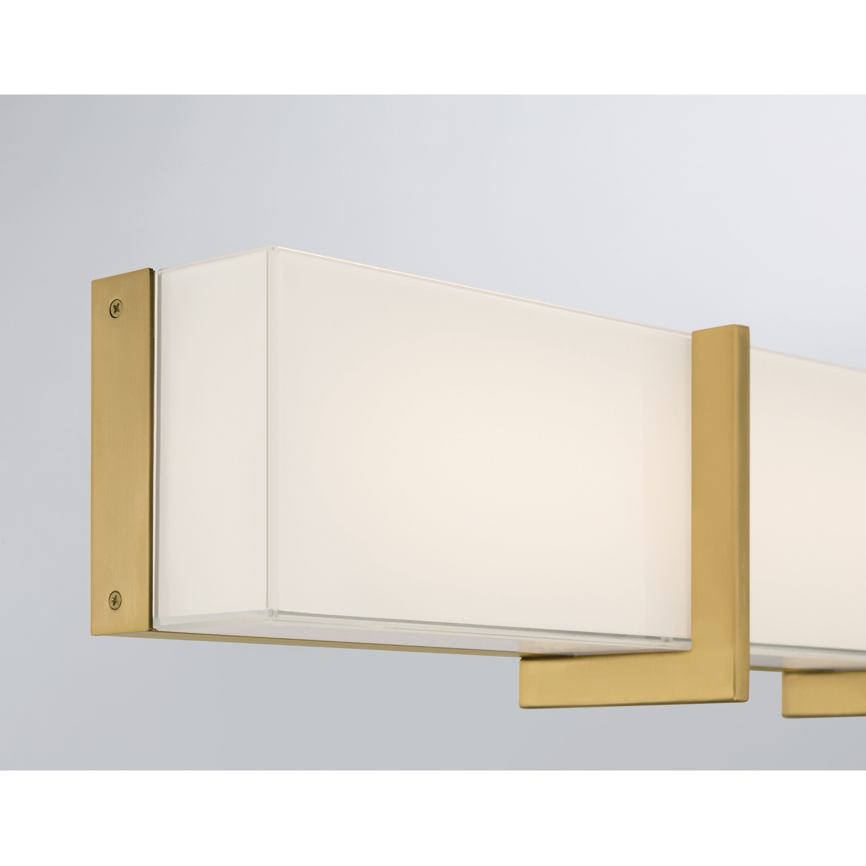 High Rise LED 24.25 inch Legacy Brass Bath Bar Wall Light