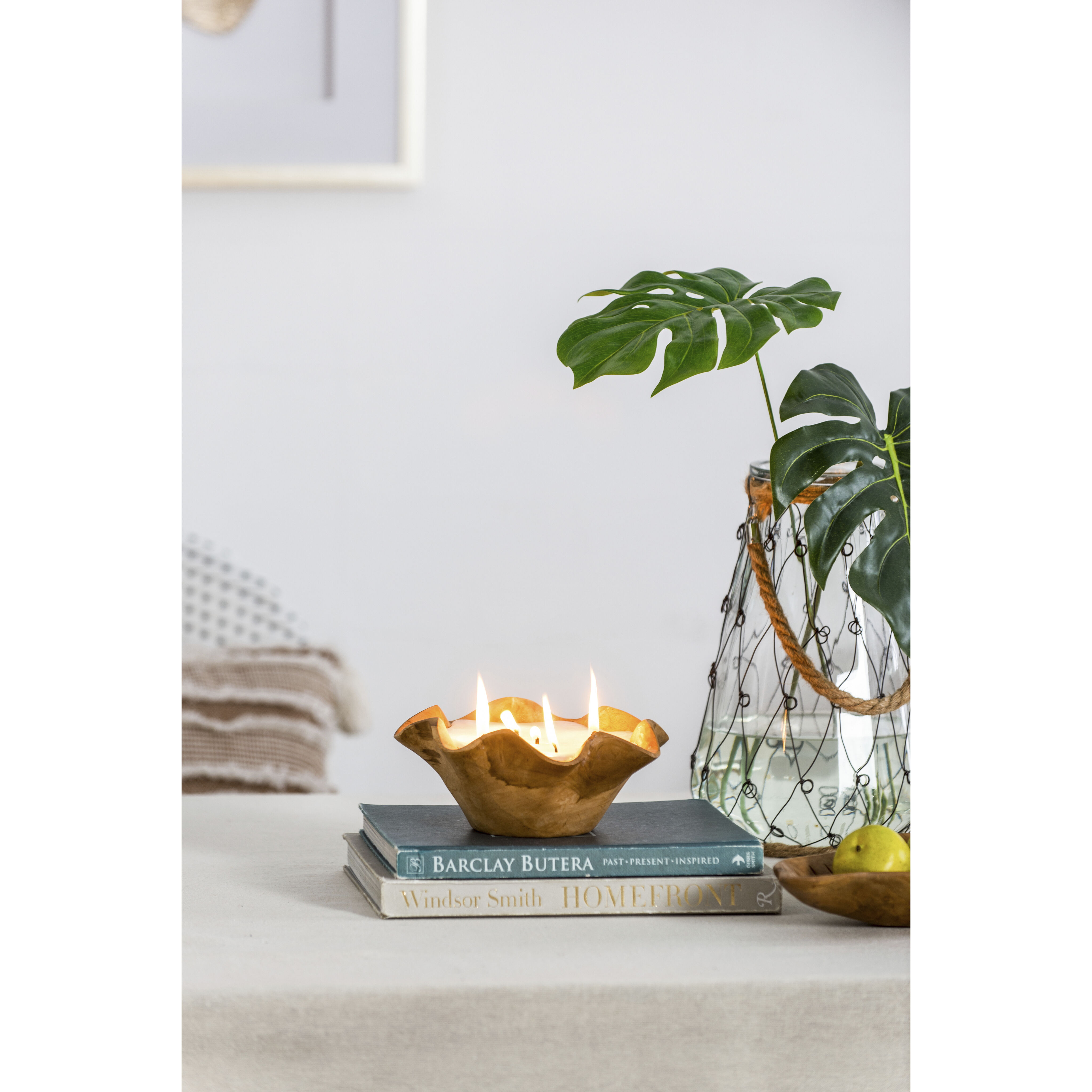 Anita 8.7 X 3.9 inch Candleholder