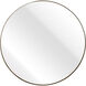Beni 24 X 24 inch Brass Wall Mirror