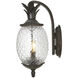 Lanai 2 Light 18 inch Black Coral Exterior Wall Mount