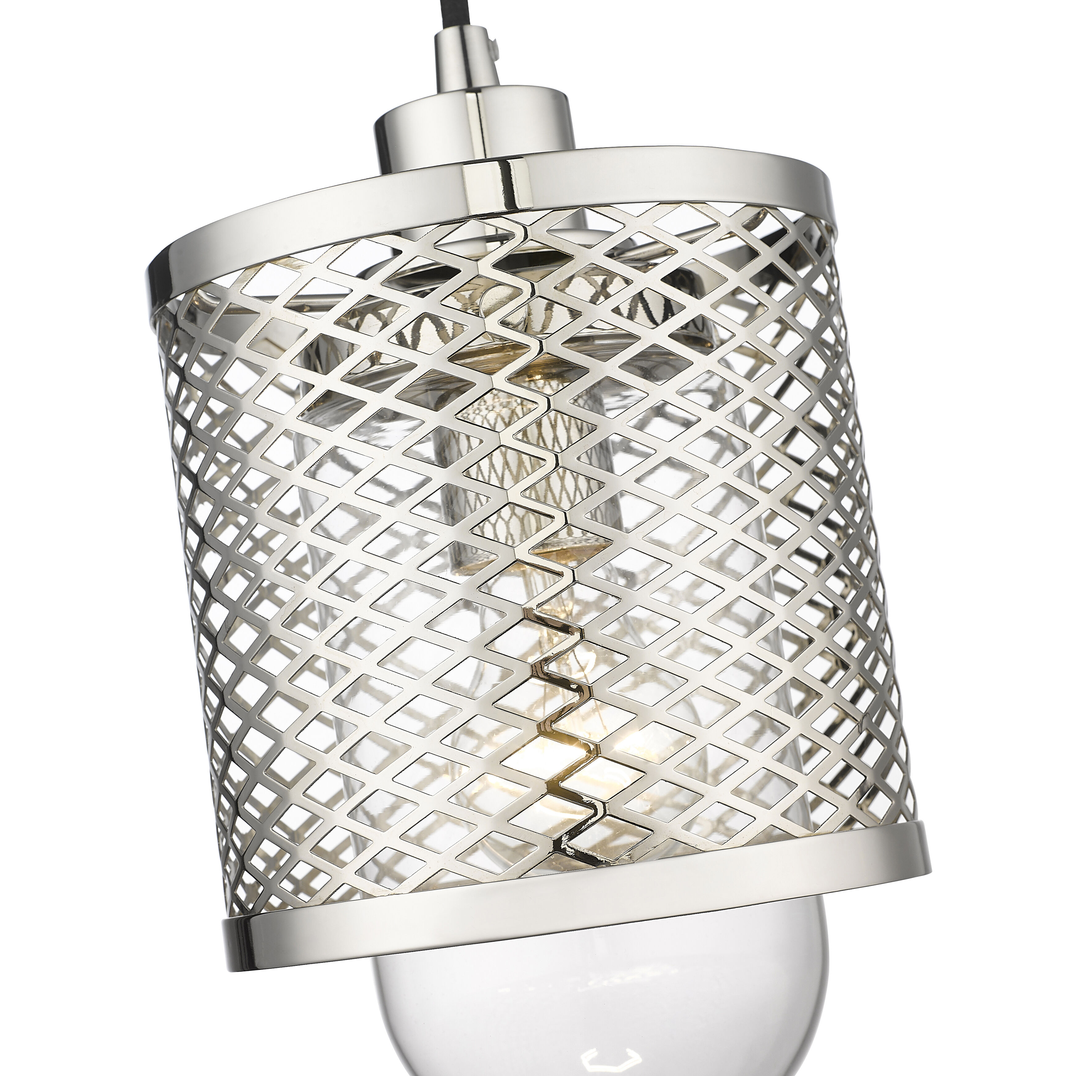 Kipton 1 Light 6 inch Polished Nickel Pendant Ceiling Light