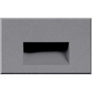 Sonic LED 3 inch Gray Exterior Wall/Step Lights