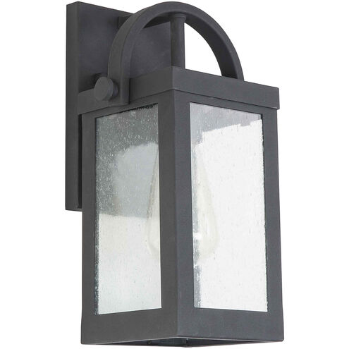 Cider Mill 1 Light 12 inch Matte Black Outdoor Wall Light