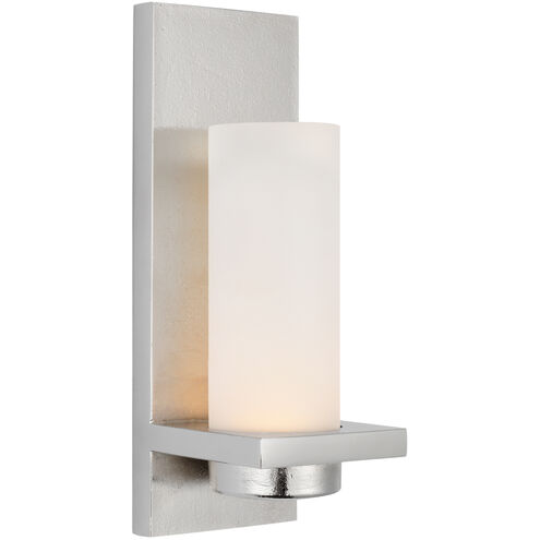Chapman & Myers Cornado LED 4.25 inch Museum Nickel Indoor/Outdoor Hurricane Sconce Wall Light