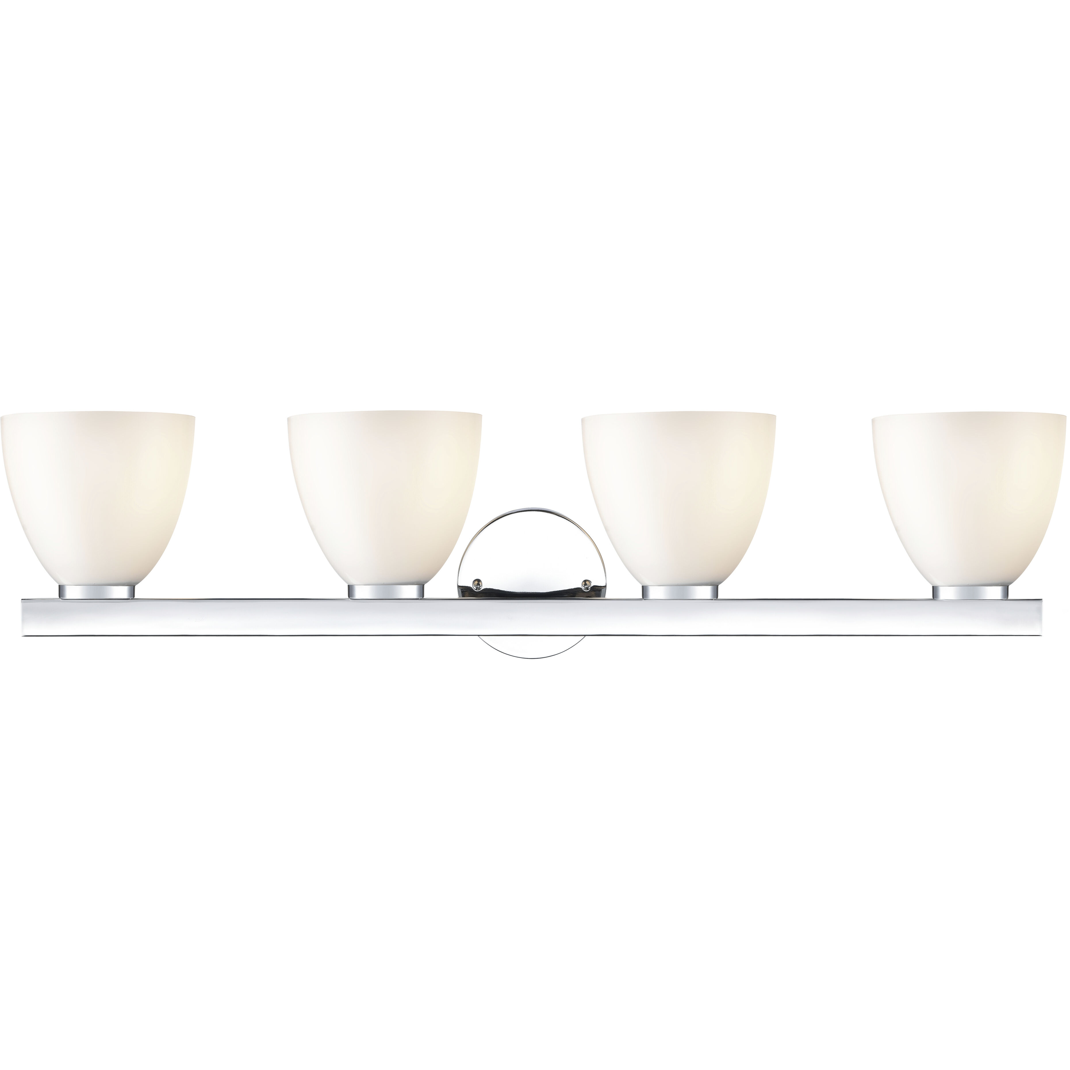 Apria 4 Light 33 inch Polished Chrome Bathroom Vanity Light Wall Light