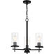 Haisley 3 Light 20 inch Coal Chandelier Ceiling Light