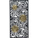 Floral Black/Gold Wall Décor, Floral