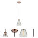 Ballston Conesus 1 Light 6 inch Antique Copper Mini Pendant Ceiling Light, Ballston