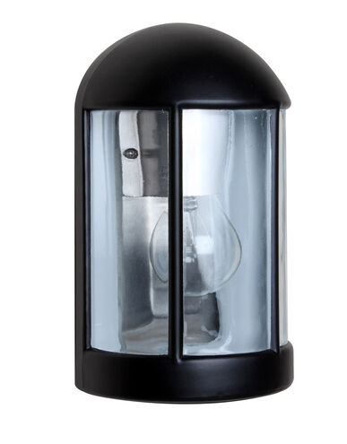 3152 Series 1 Light 9 inch Black Outdoor Sconce, Costaluz