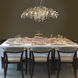 Autumn Twilight 12 Light 40 inch Mystic Gold Chandelier Ceiling Light, Large
