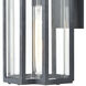 Bianca 1 Light 13 inch Aged Zinc Outdoor Wall Sconce