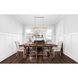 Winham 6 Light 49 inch Antique Gold Linear Chandelier Ceiling Light