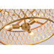 Canada 3 Light 20 inch Gold Chandelier Ceiling Light