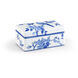 Chelsea House 9 inch Blue/White Glaze Decorative Box, Large