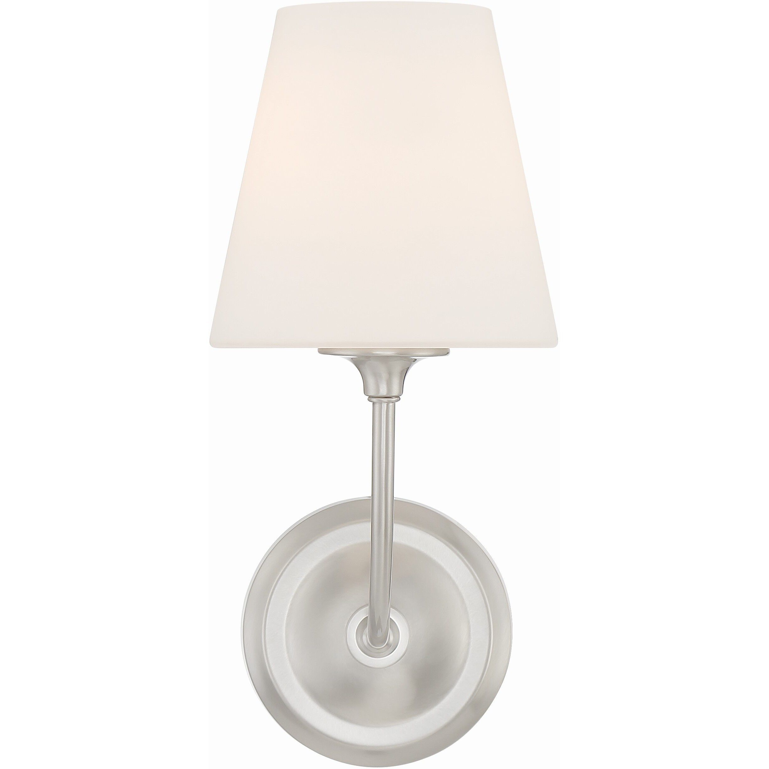 Sylvan Bath Sconce Wall Light in Brushed Nickel