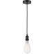 Ballston Edison LED 3.75 inch Matte Black Mini Pendant Ceiling Light, Ballston