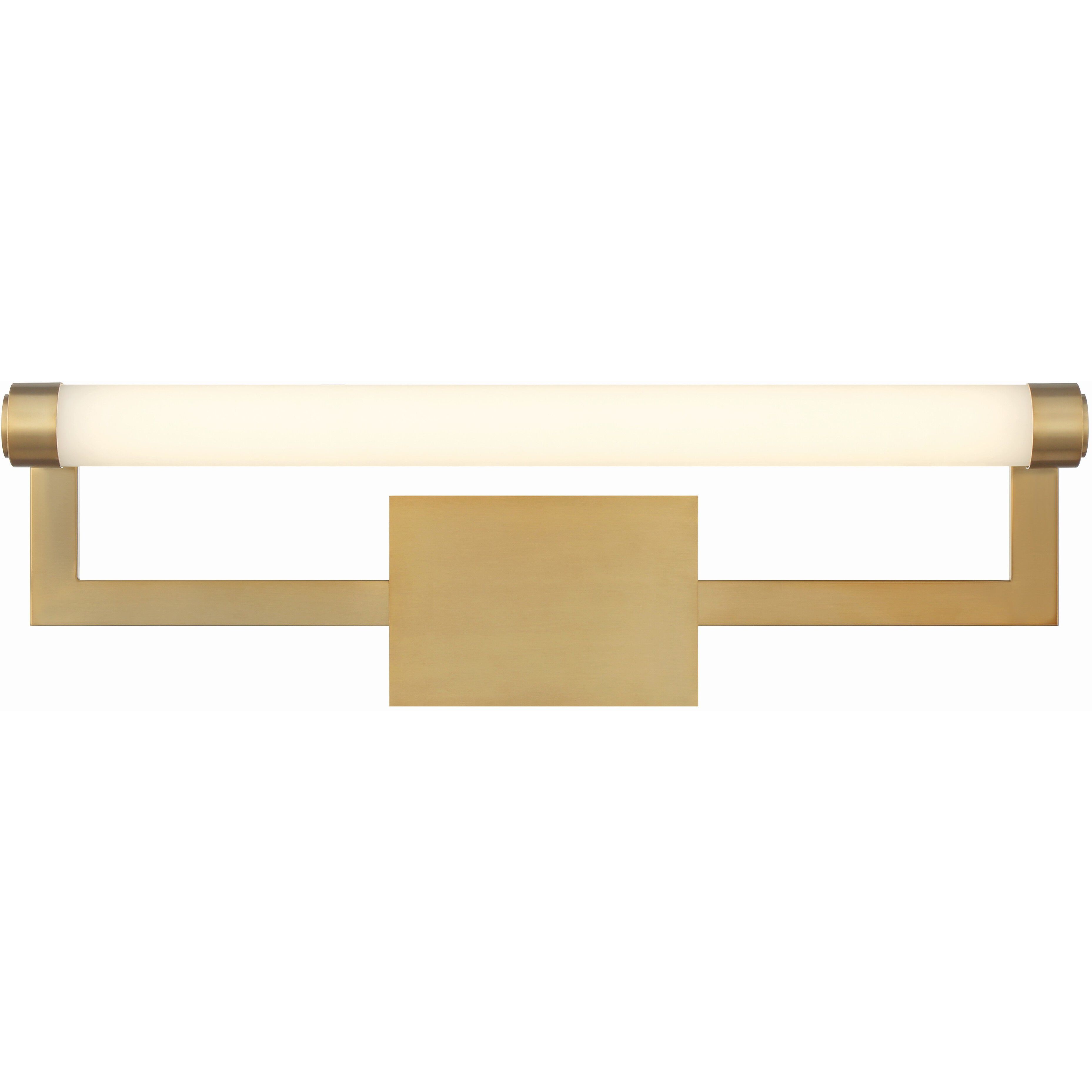 Clinton 28 watt 26.25 inch Vibrant Gold Picture Light Wall Light