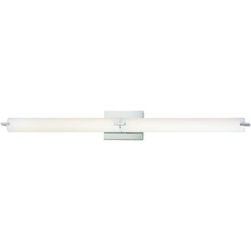 Tube LED 39.75 inch Chrome Bath Light Wall Light