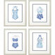 Waterside Blue and Gray Framed Art, Propac