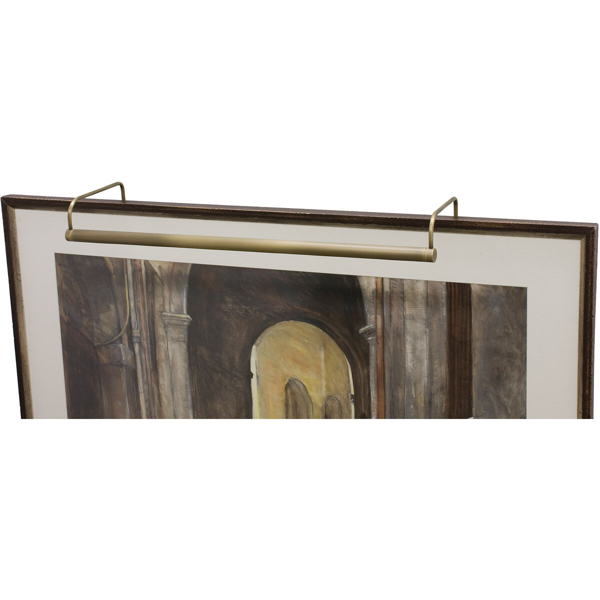 Slim-line 60 watt 21 inch Antique Brass Picture Light Wall Light