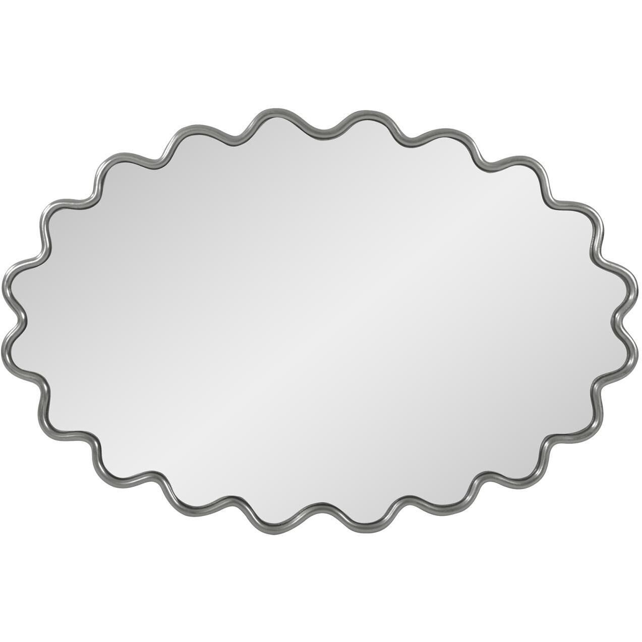 Cloud 36 X 24 inch Charcoal Mirror