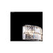 Zoe 3 Light 11 inch Silver Vanity Light Wall Light