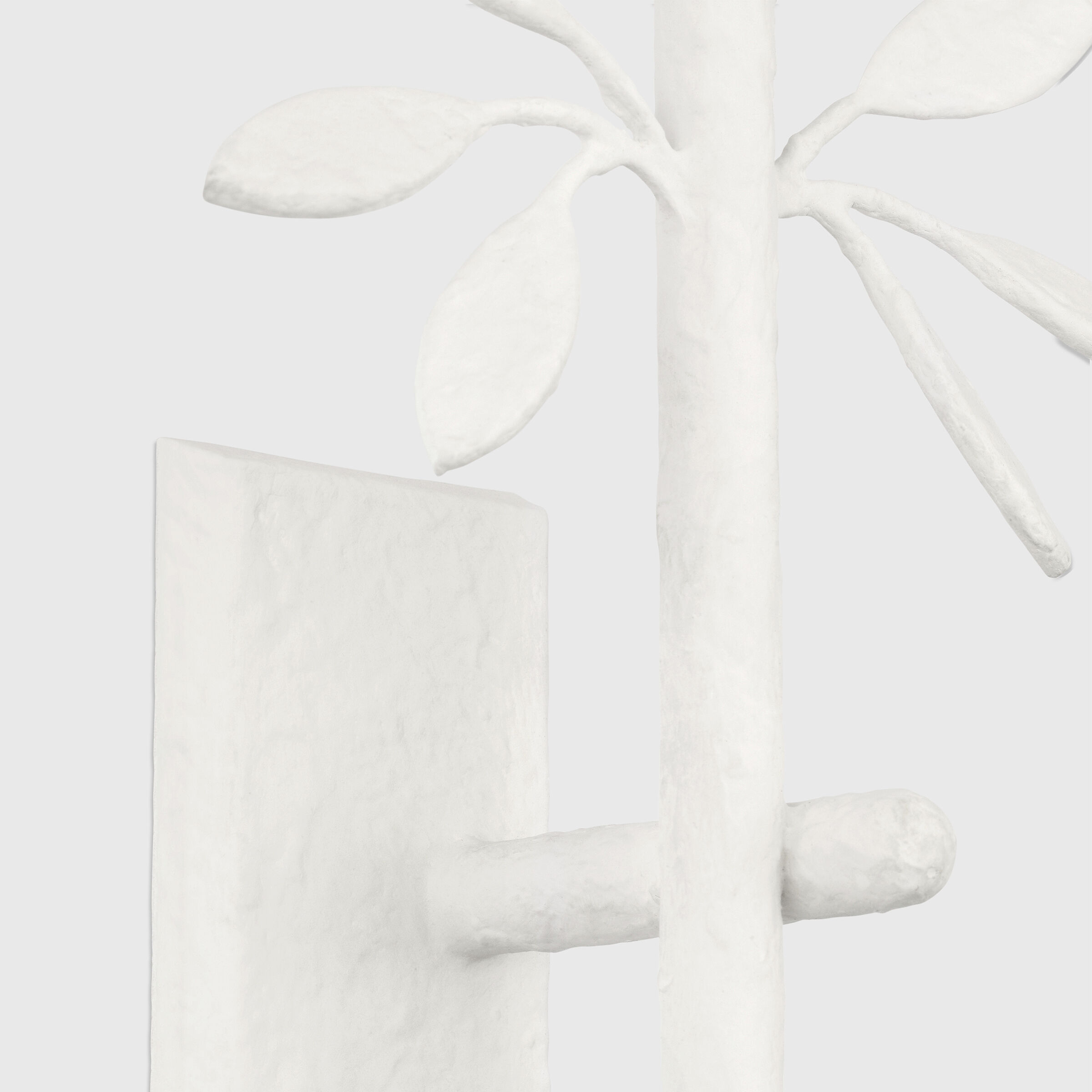 Julie Neill Clementine LED 7.25 inch Plaster White Tail Sconce Wall Light