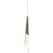 Beyond Solitude LED 6.5 inch Antique Nickel Mini Pendant Ceiling Light