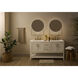 Cassiopea Black LED Mirror