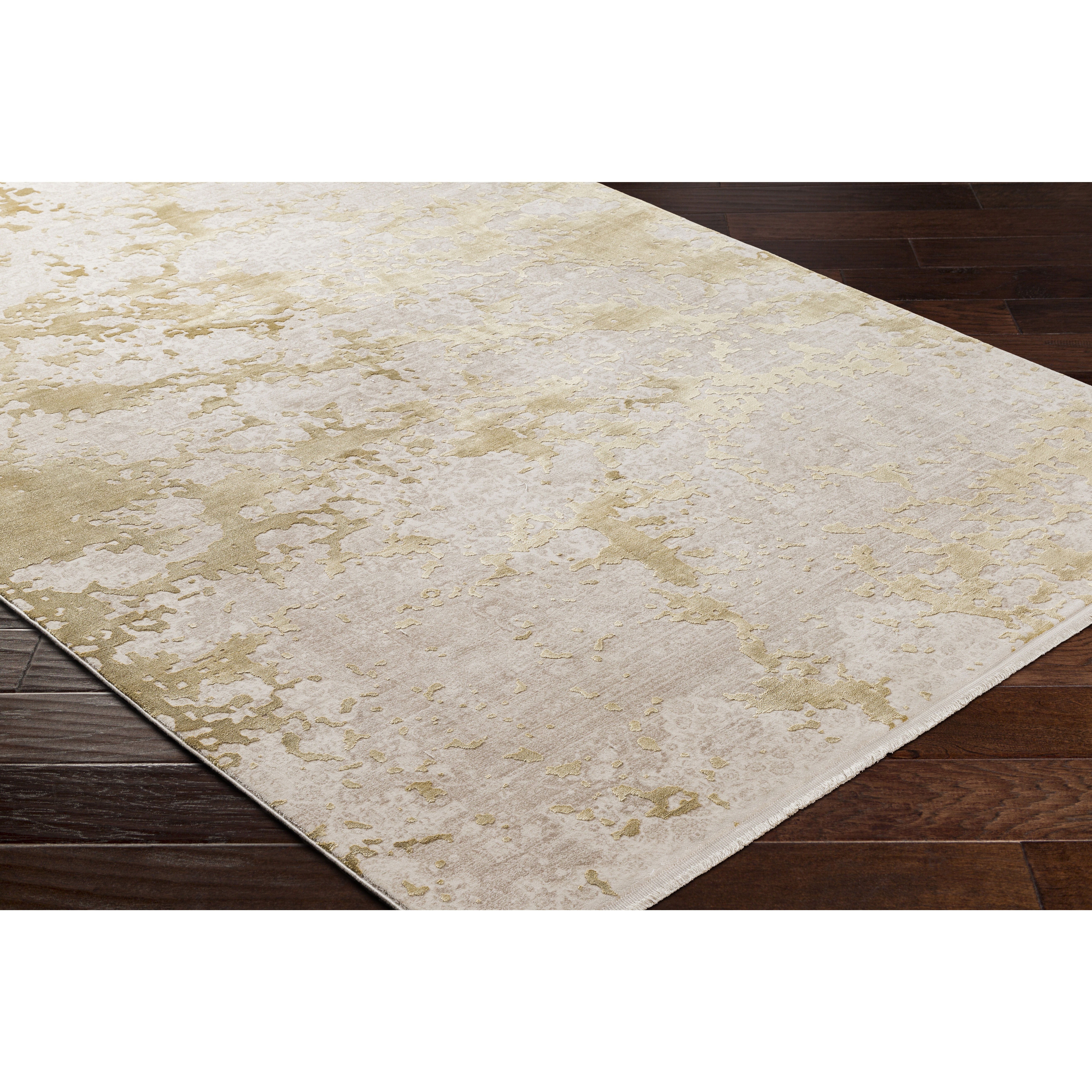 Solar 134 X 90 inch Tan Rug, Rectangle