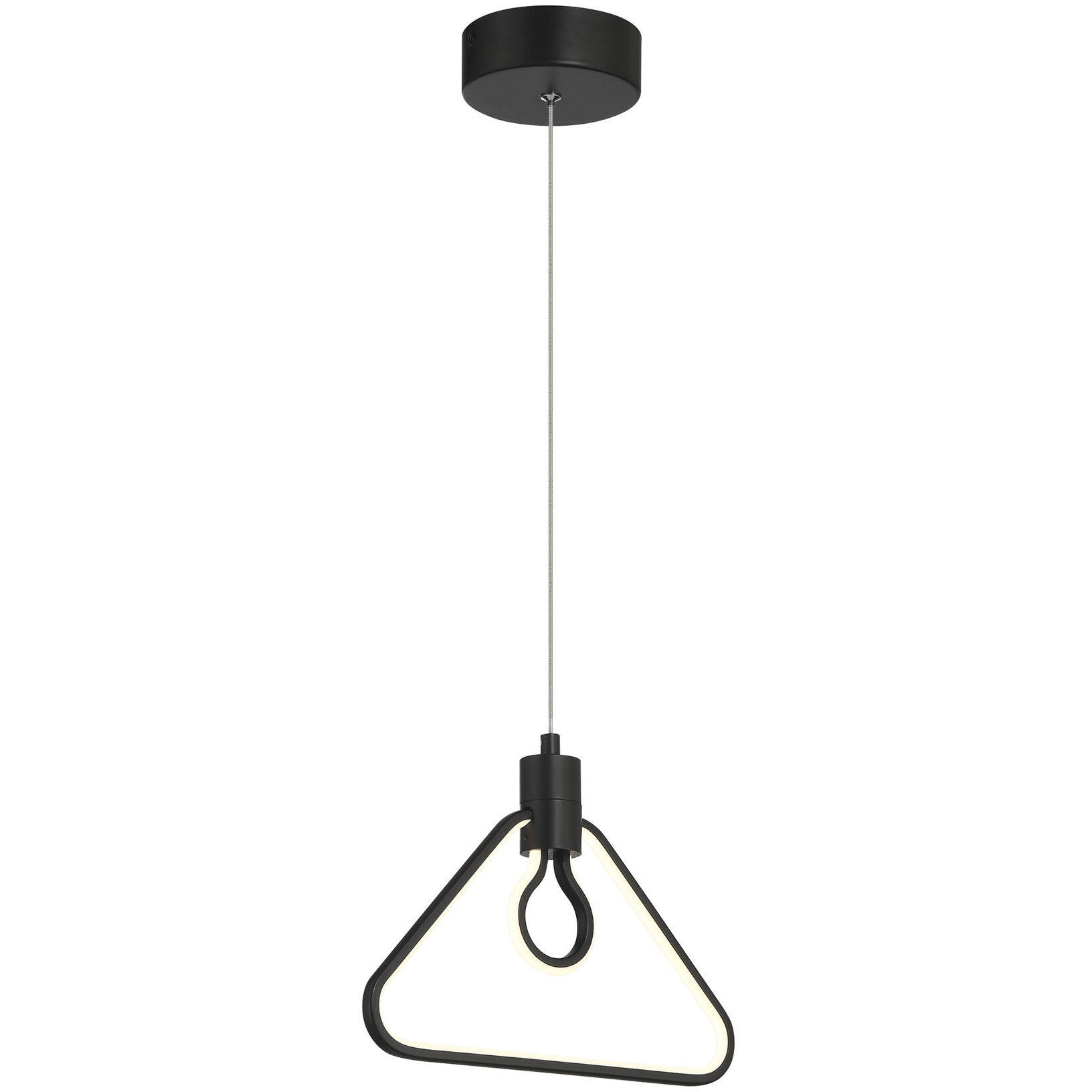 Edison's Outline LED 11.25 inch Coal Pendant Ceiling Light
