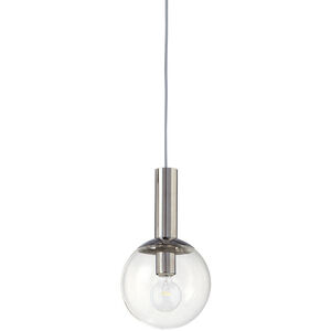 Bubbles 1 Light 8 inch Polished Nickel Pendant Ceiling Light