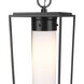 Sheridan 1 Light 10 inch Black Outdoor Chain Mount Ceiling Fixture