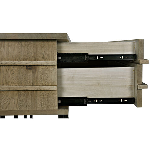 Oliver 60 X 16 inch Washed Walnut Console